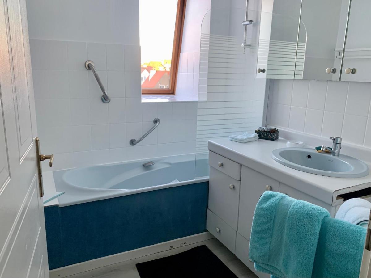 Ferienwohnung Ninou Cap Sud, Terrasse Vue Mer, Appt Lumineux 66M2 Wimereux Exterior foto